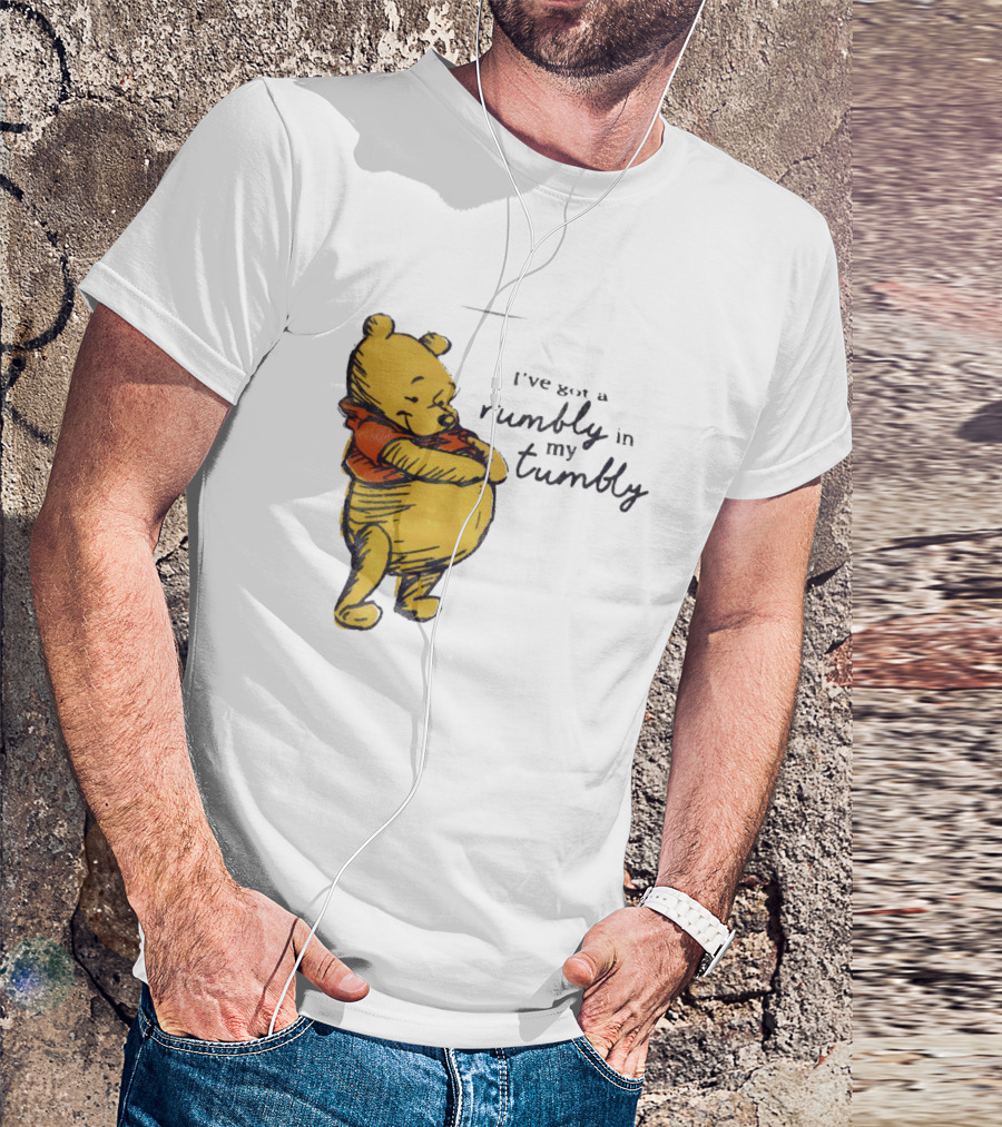Pooh I’ve Got A Rumbly In My Tumbly Bear T-Shirt