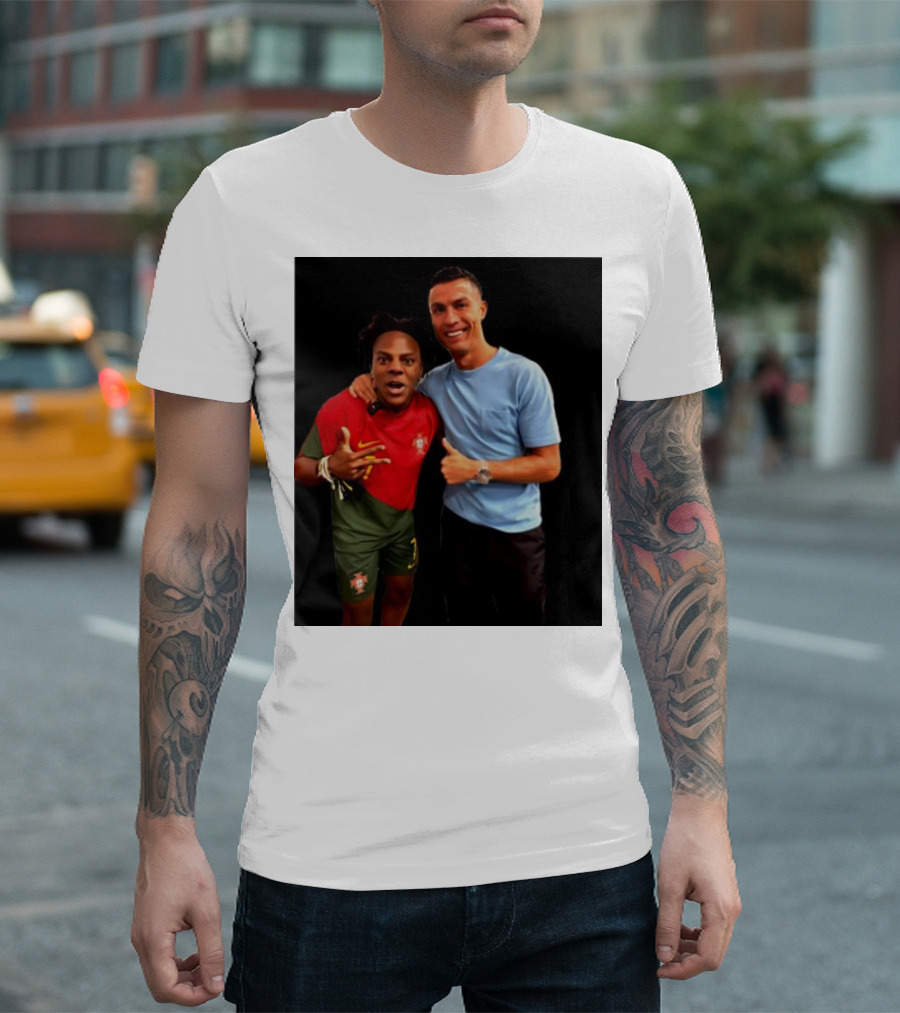 Speed Portugal Jersey Cristiano Ronaldo Selfie T-Shirt