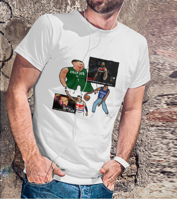 If Y’all Are Having Trouble Visualizing The Celtics Marcus Morris Wizards 30th Pick Clippers T-Shirt