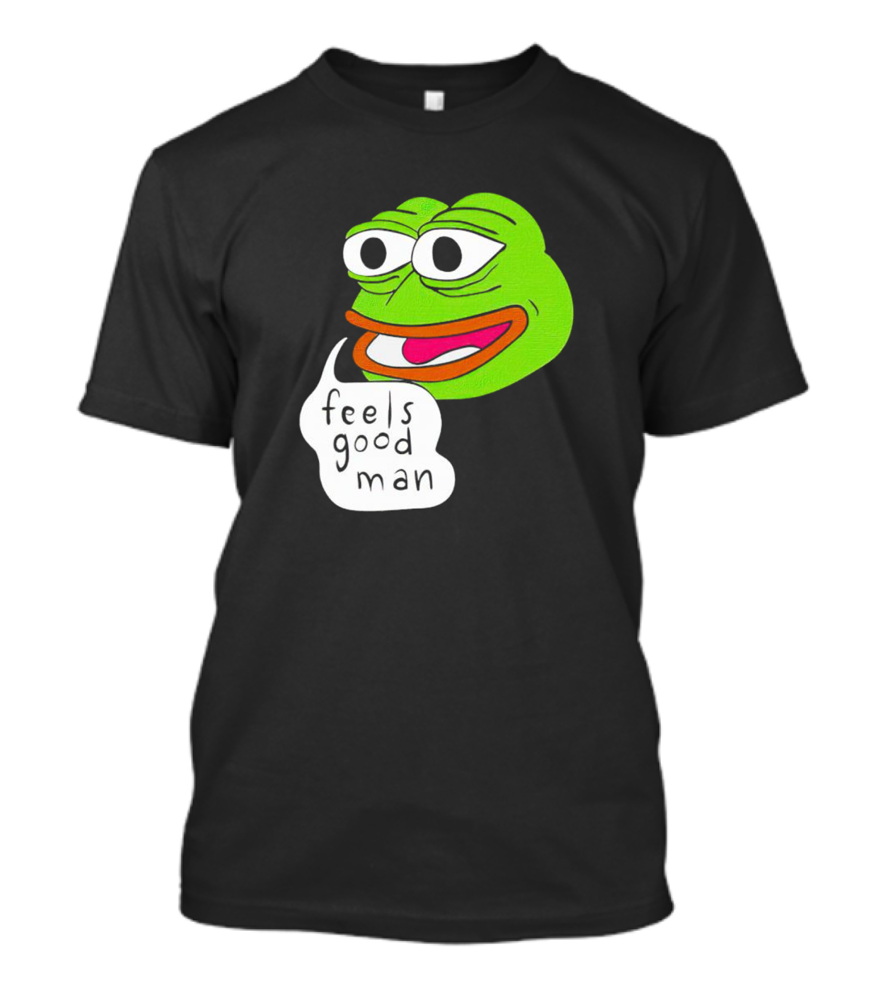 Pepe The Frog Feels Good Man Iconic Meme T-Shirt