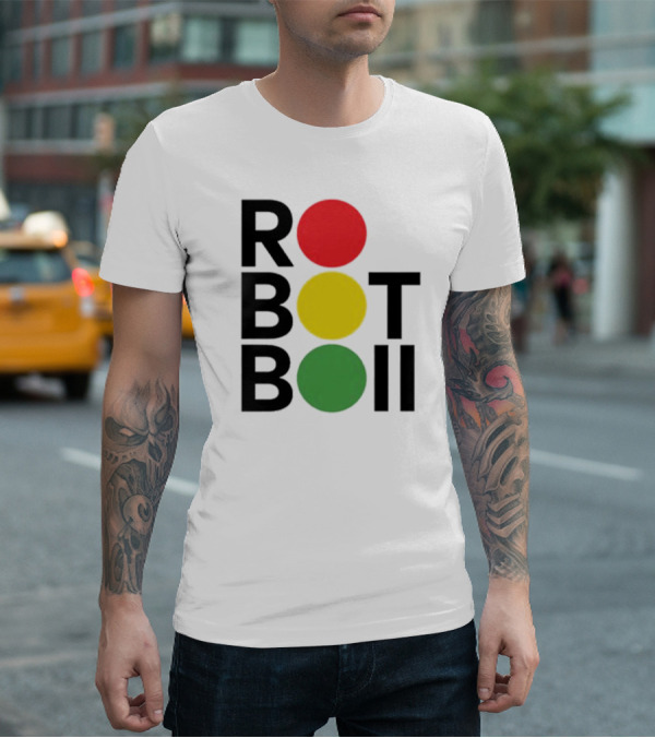 ROBOT BOII Traffic Light Colors T-Shirt