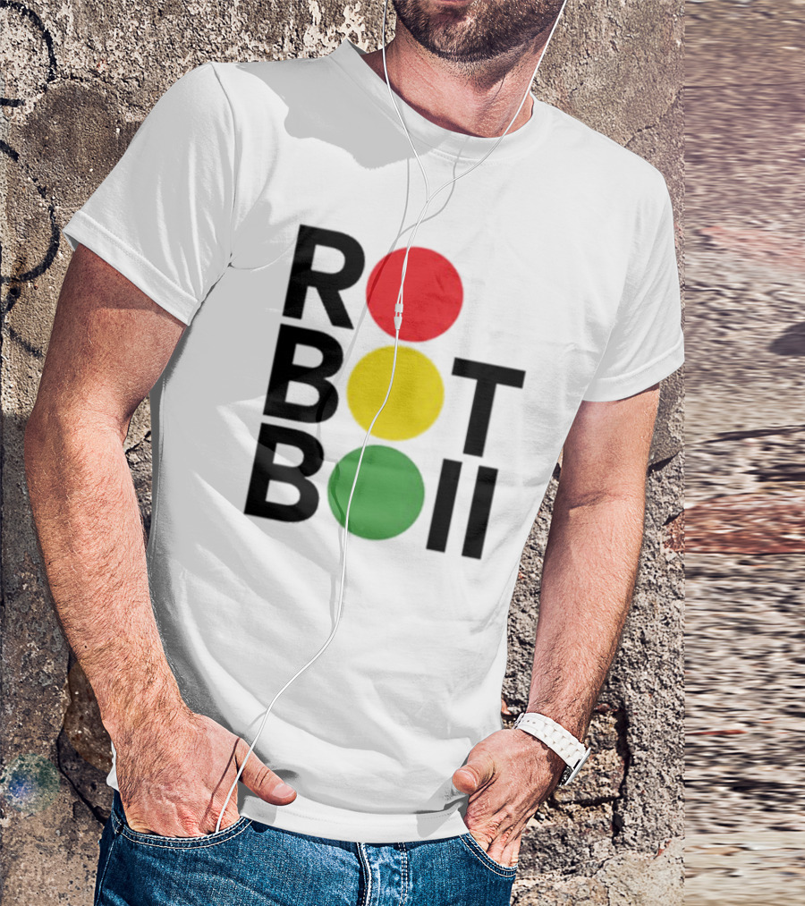 ROBOT BOII Traffic Light Colors T-Shirt