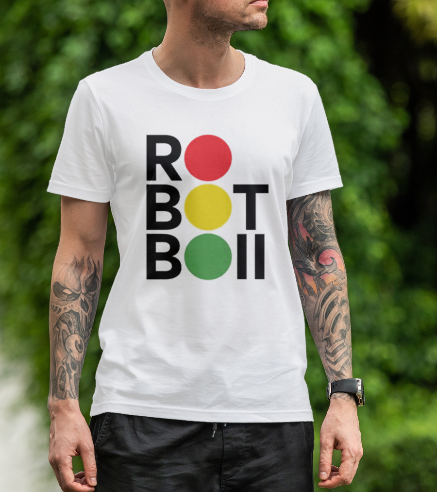 ROBOT BOII Traffic Light Colors T-Shirt