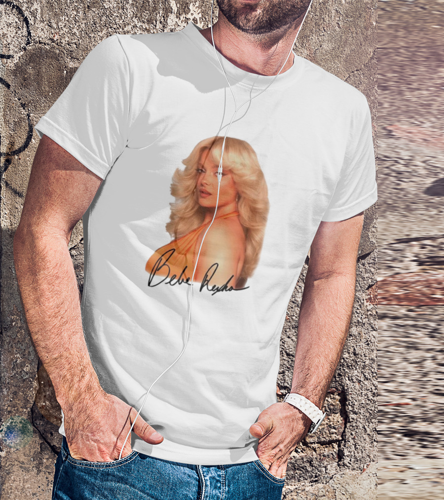 Bebe Rexha Bebe Set List Signature Style Blonde Glam Fashion T-Shirt