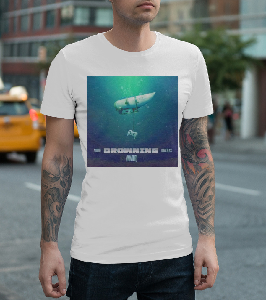 A Boogie Drowning Water Kodak Black Submarine Controller T-Shirt