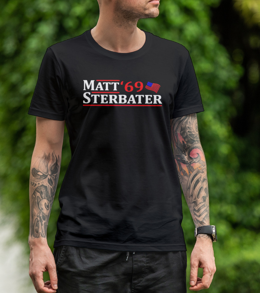 Matt Sterbater '69 American Flag T-Shirt