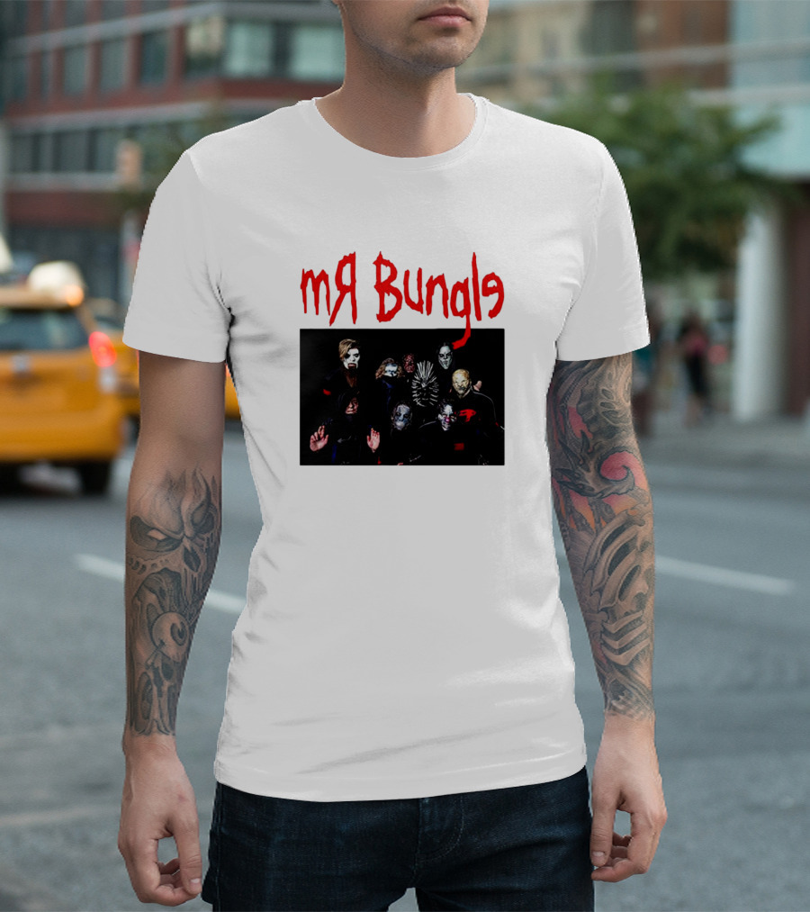 Slipknot Mr Bungle Band Crossover Image T-Shirt
