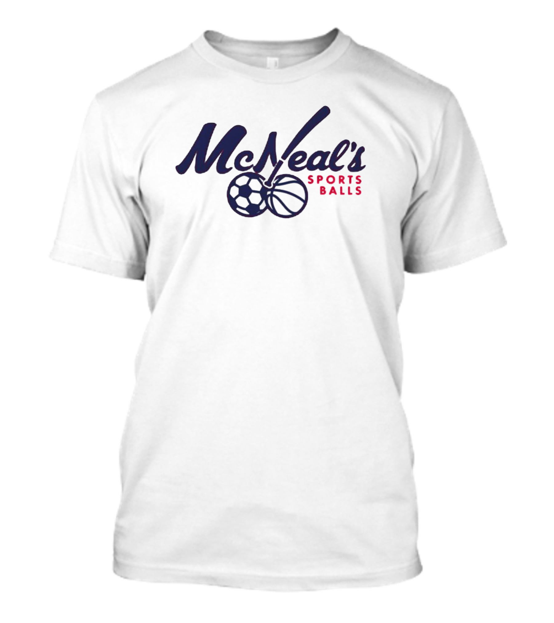 McNeal’s Sports Balls Soccer And Basketball T-Shirt