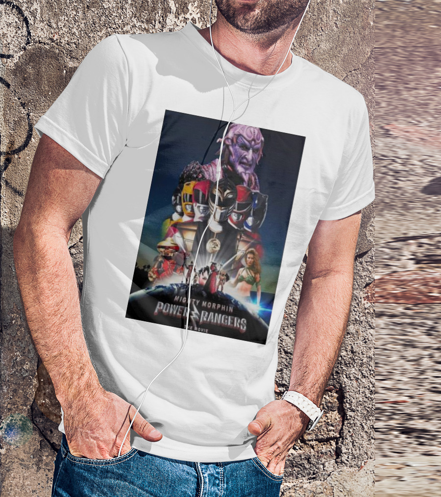 Mighty Morphin Power Rangers The Movie Villains And Heroes Assemble Duo T-Shirt