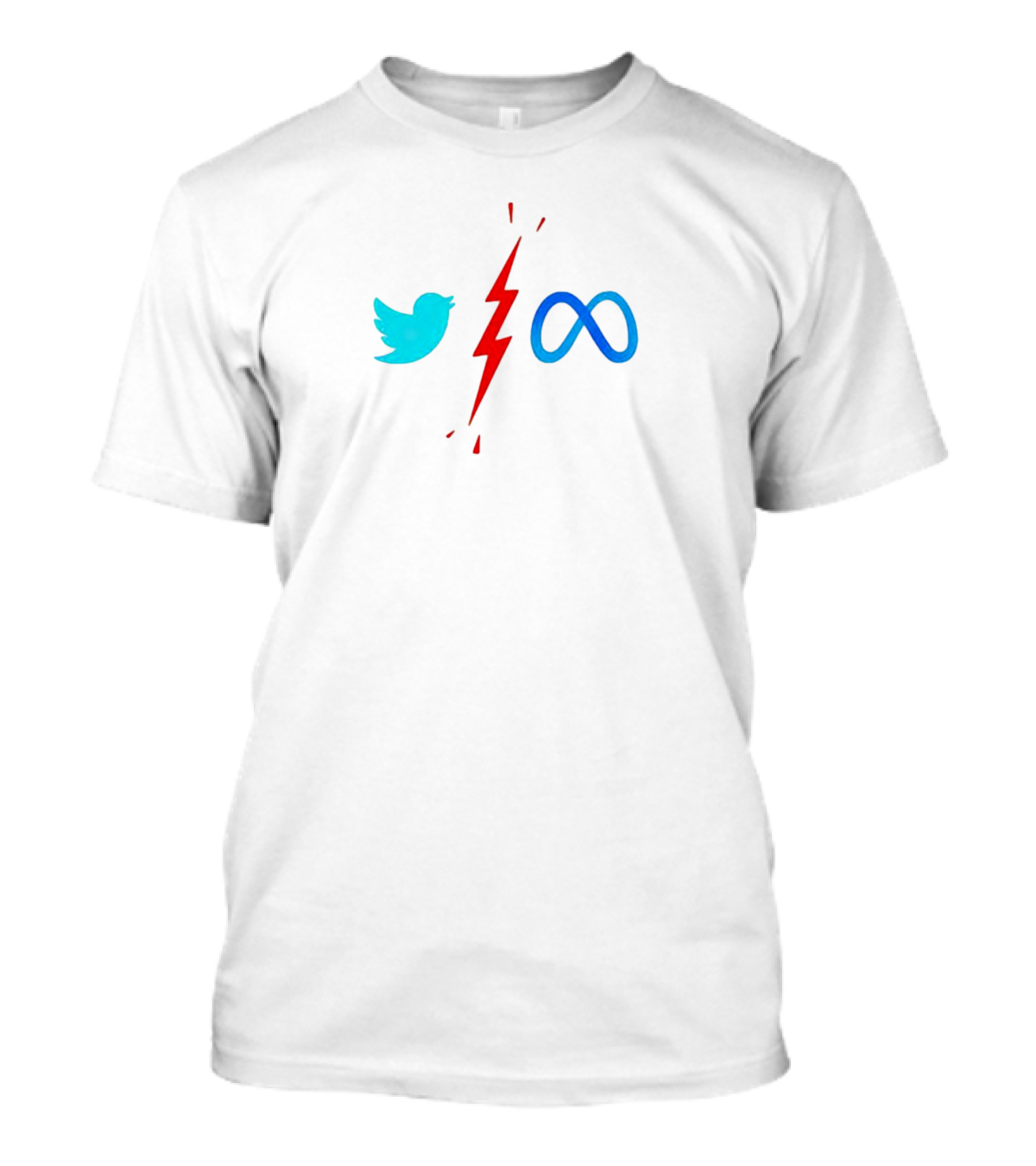 Twitter Vs Meta Showdown: Elon Musk Battles Mark Zuckerberg T-Shirt