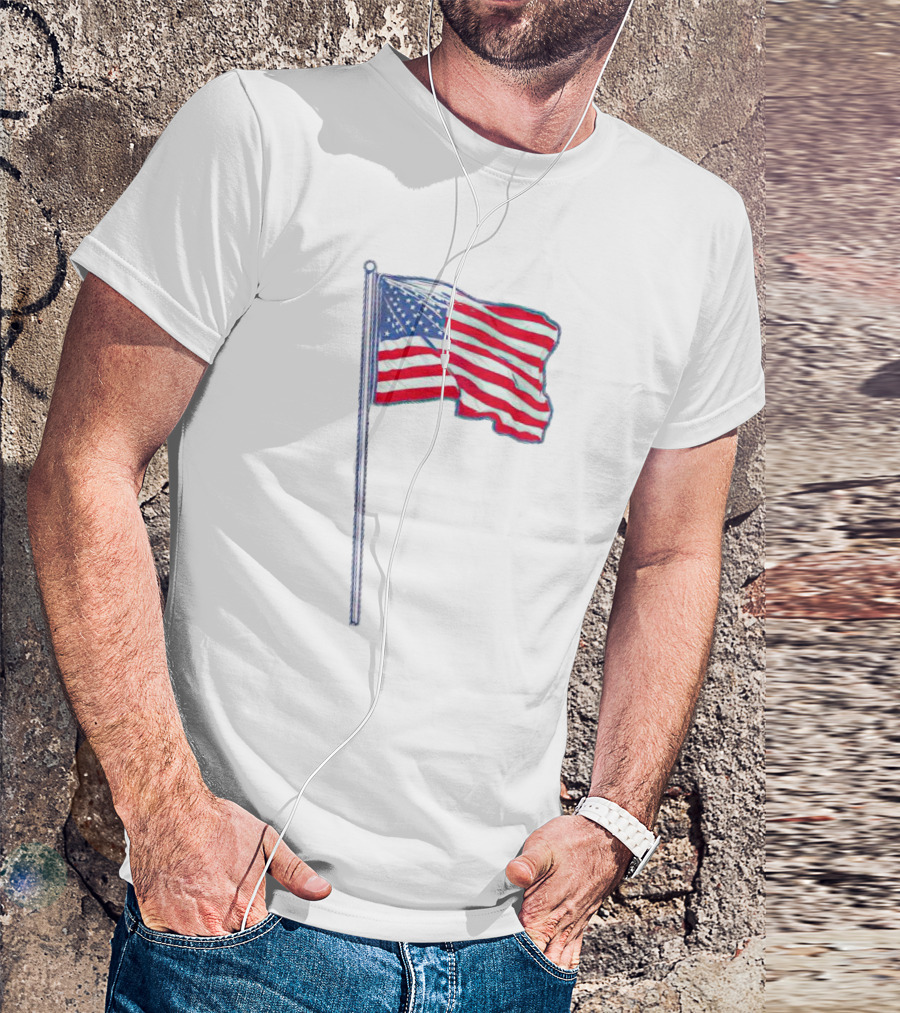 USA OOld Glory American Flag T-Shirt