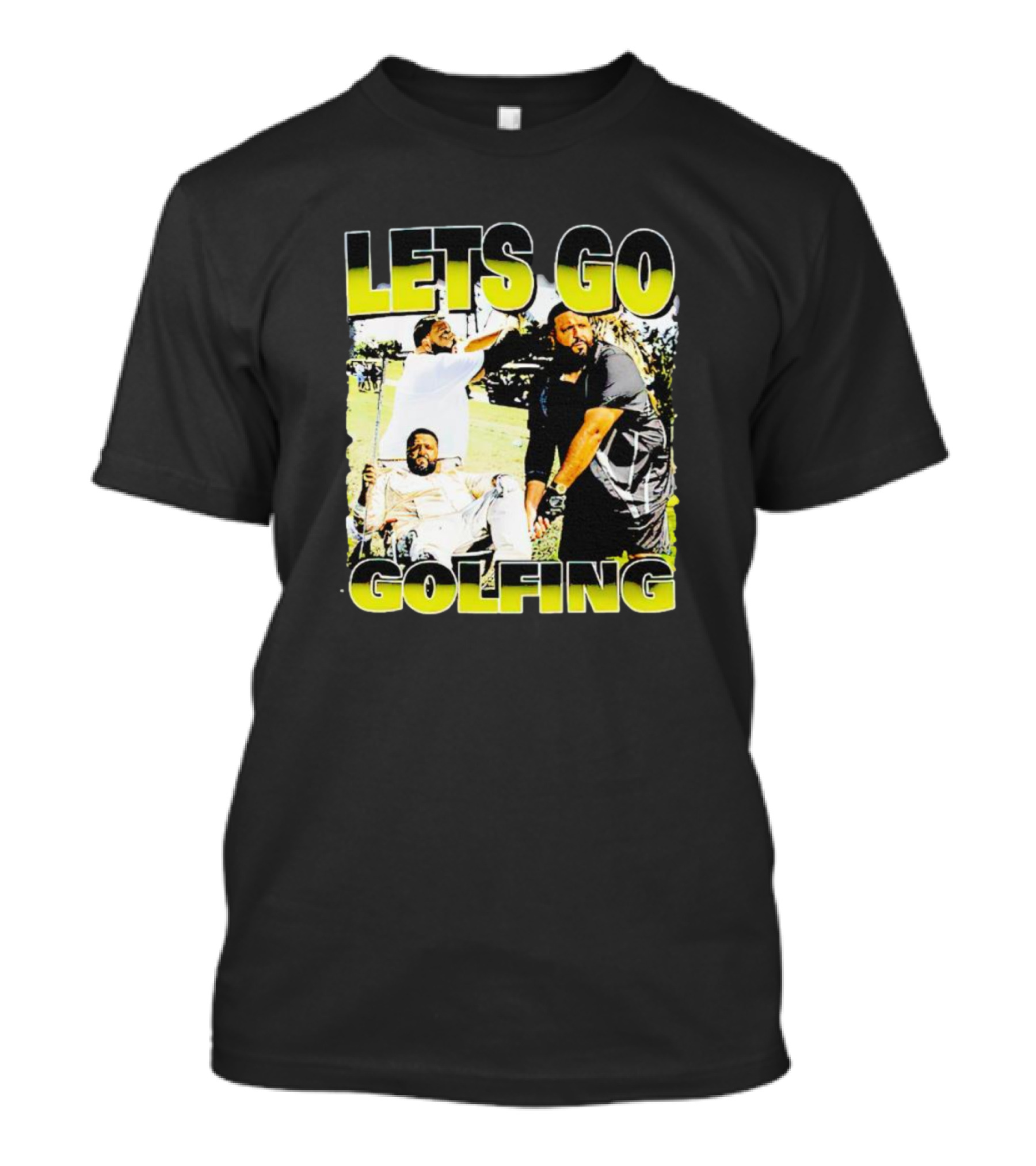 LETS GO GOLFING Golf Course Fun Time T-Shirt