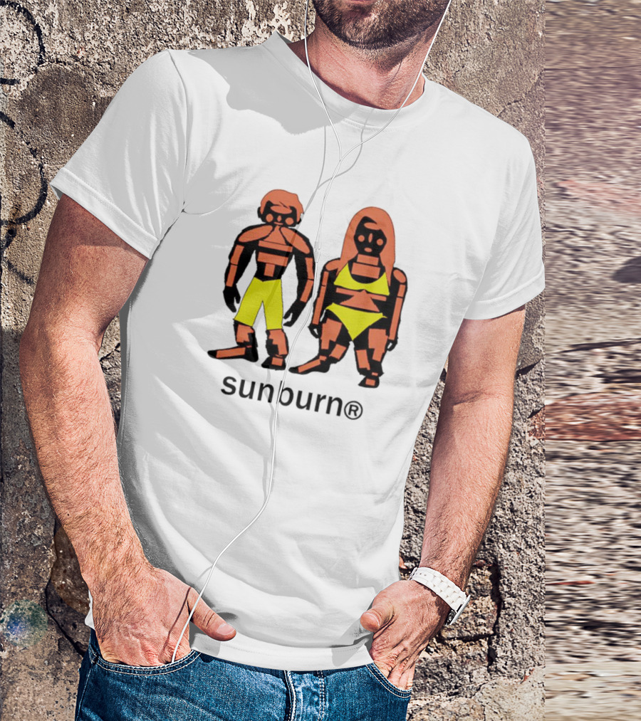 Dominic Fike Sunburn Yellow Swimwear Figures T-Shirt