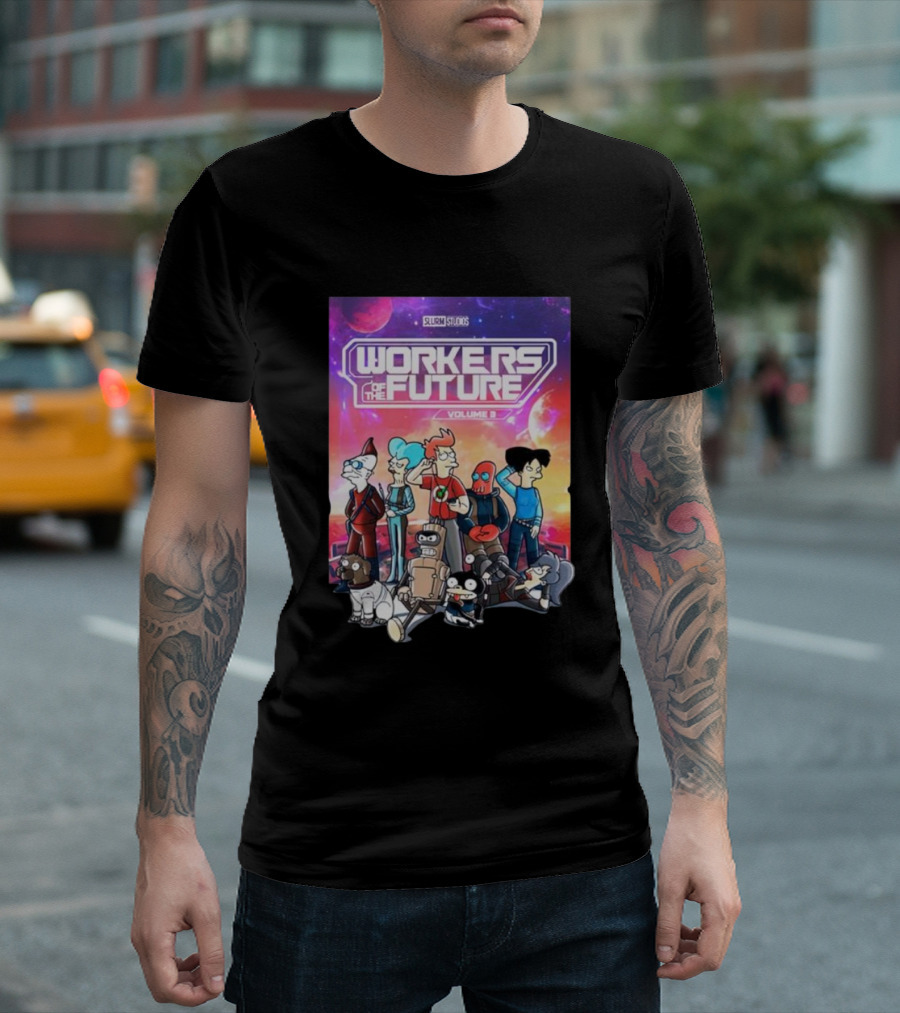 Workers of the Future Volume II Slurm Studios T-Shirt