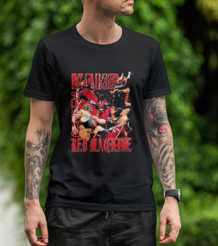 Kane The Big Red Machine Pro Wrestling Legends T-Shirt