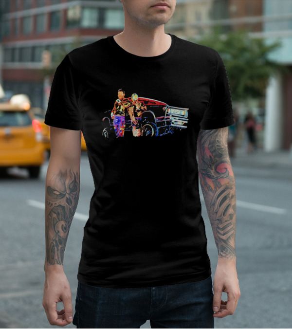 Eddie And Ray Lowrider Style Duo T-Shirt