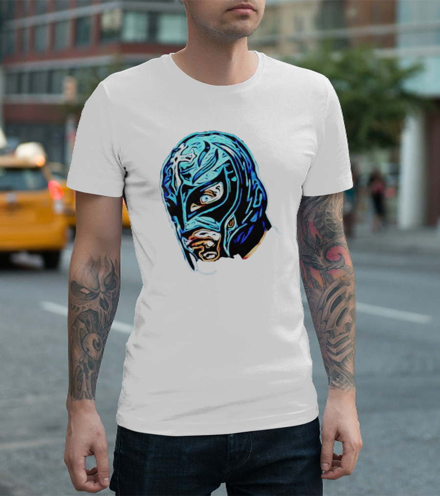 El Super Duper Niño Lucha Libre Mask T-Shirt
