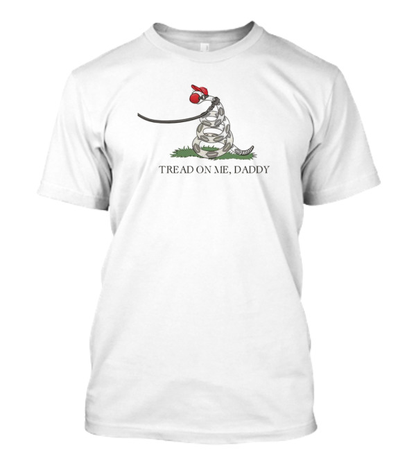 Gadsden Flag Tread On Me Daddy Snake With Boxing Gloves T-Shirt