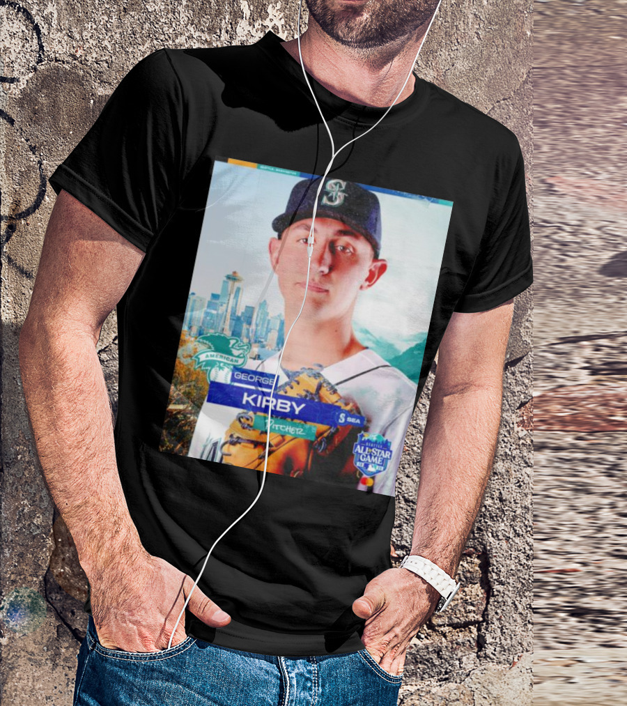 George Kirby Seattle All-Star Game MLB Pitcher American League T-Shirt