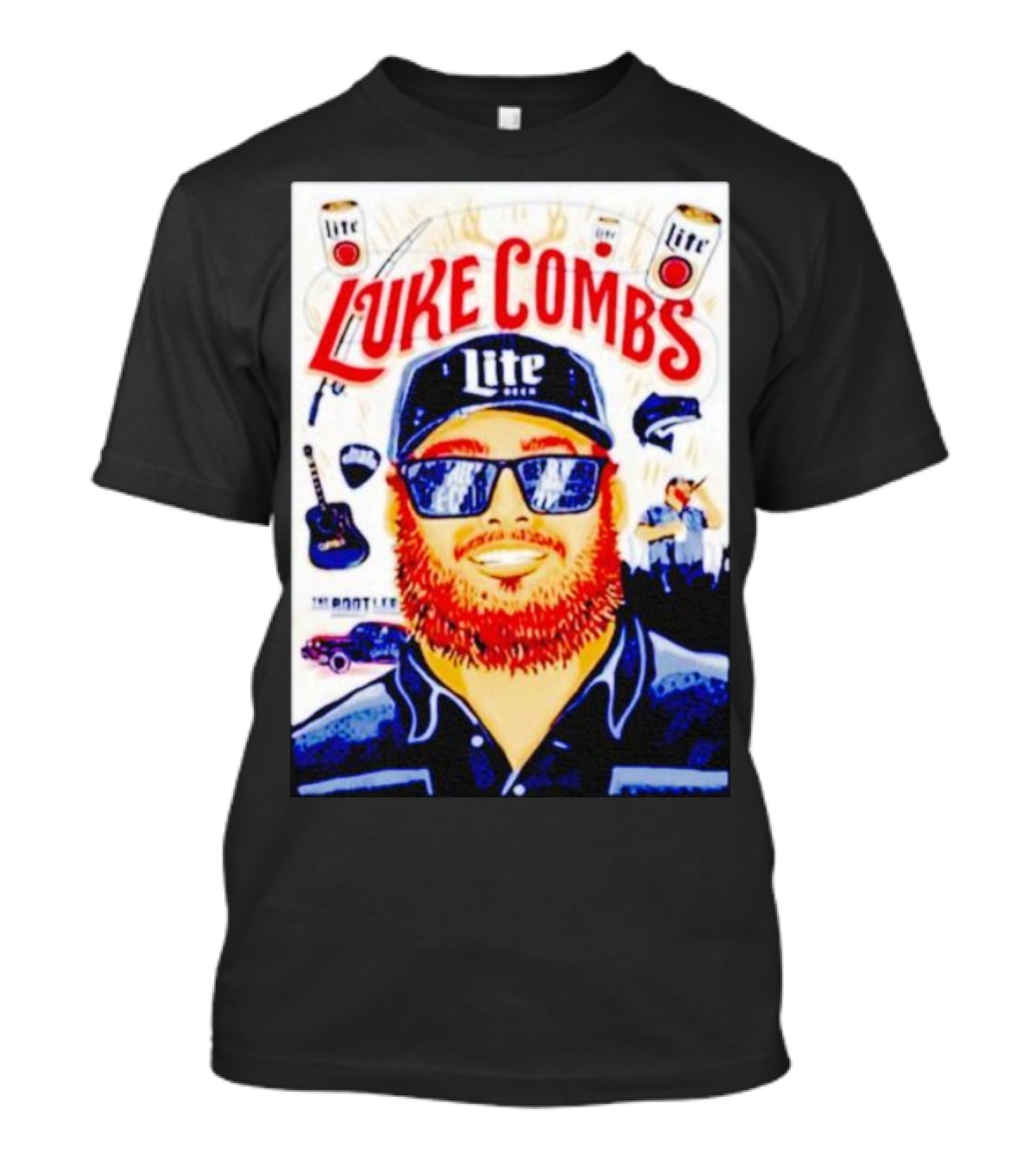 Luke Combs Lite Beer The Bartender Country Music T-Shirt