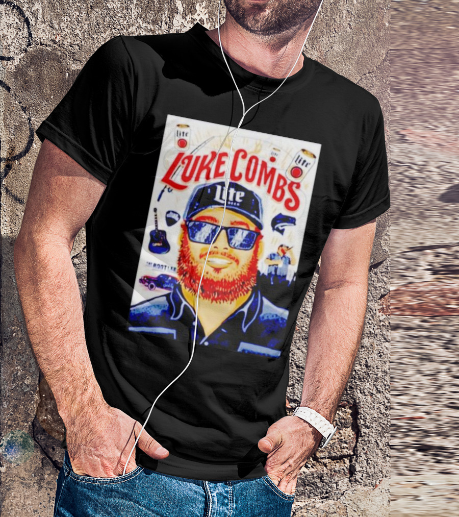 Luke Combs Lite Beer The Bartender Country Music T-Shirt