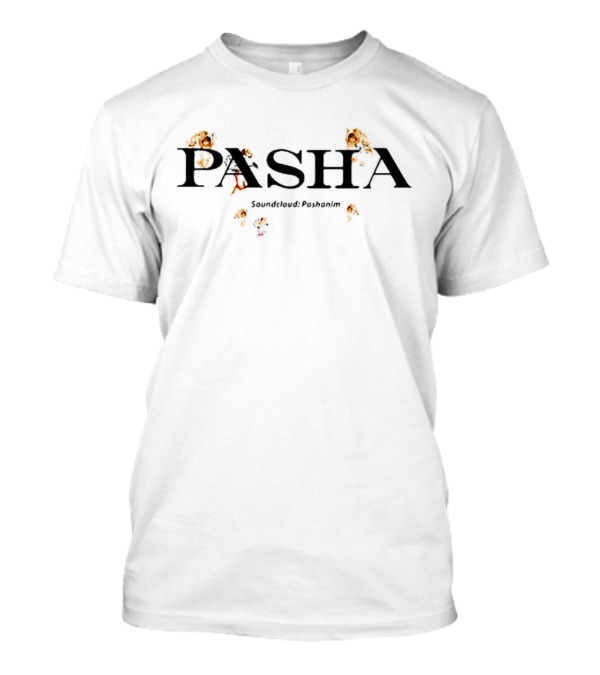 Pasha Soundcloud Pashanim Butterfly Motif T-Shirt