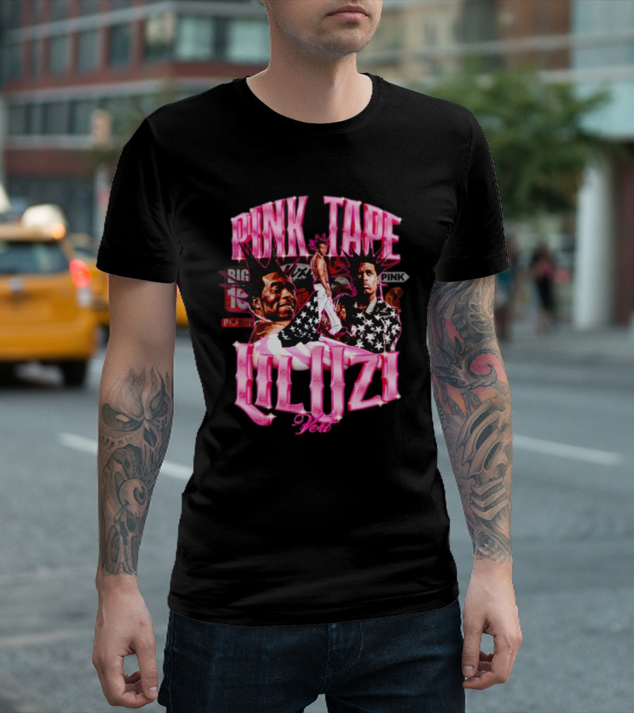 Pink Tape Big 16 Lil Uzi Vert T-Shirt