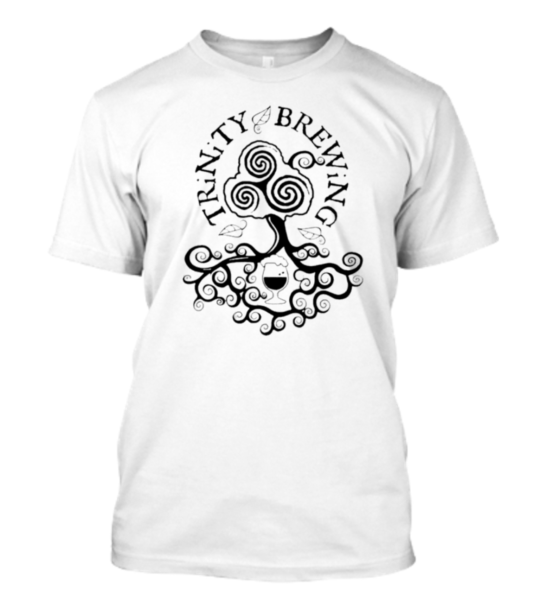 Trinity Brewing Tree Swirls Craft Beer T-Shirt