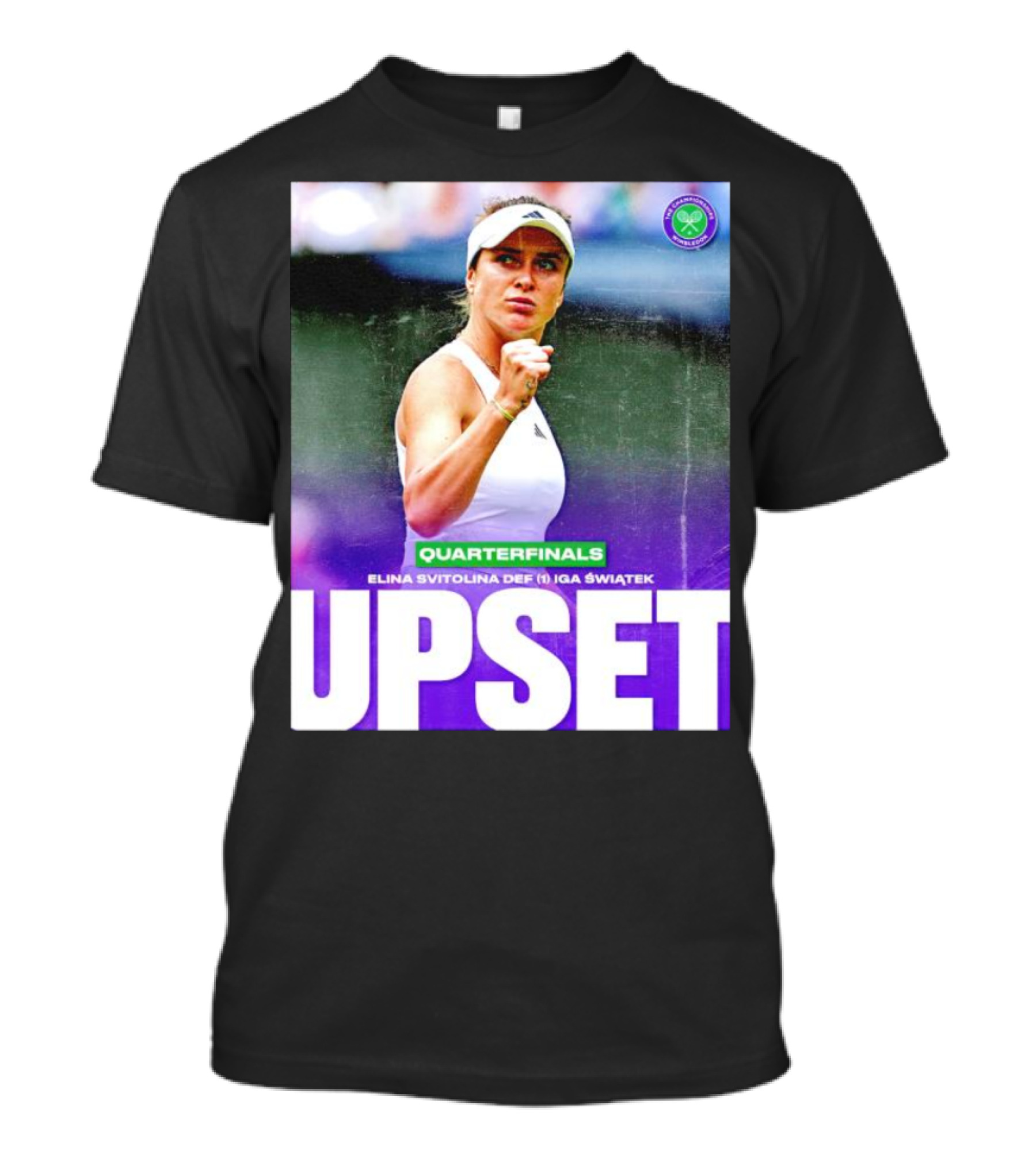 Elina Svitolina Upset Quarterfinals Def Iga Swiatek T-Shirt