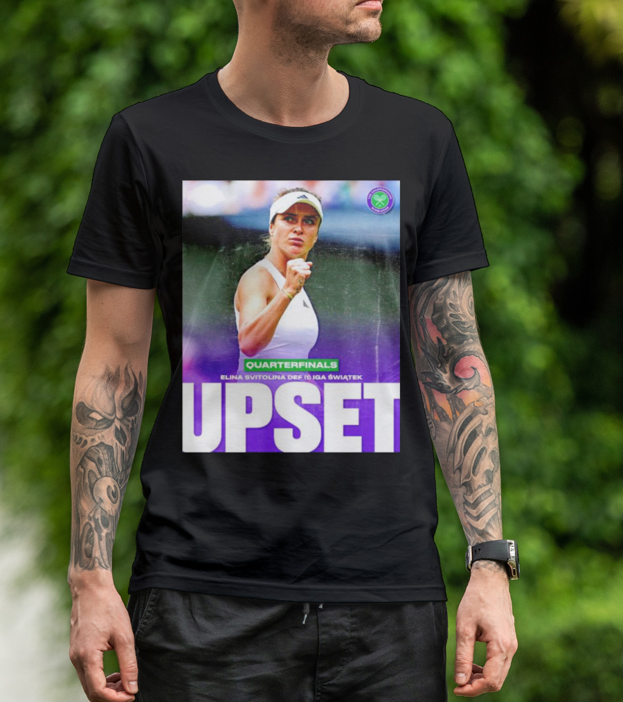 Elina Svitolina Upset Quarterfinals Def Iga Swiatek T-Shirt