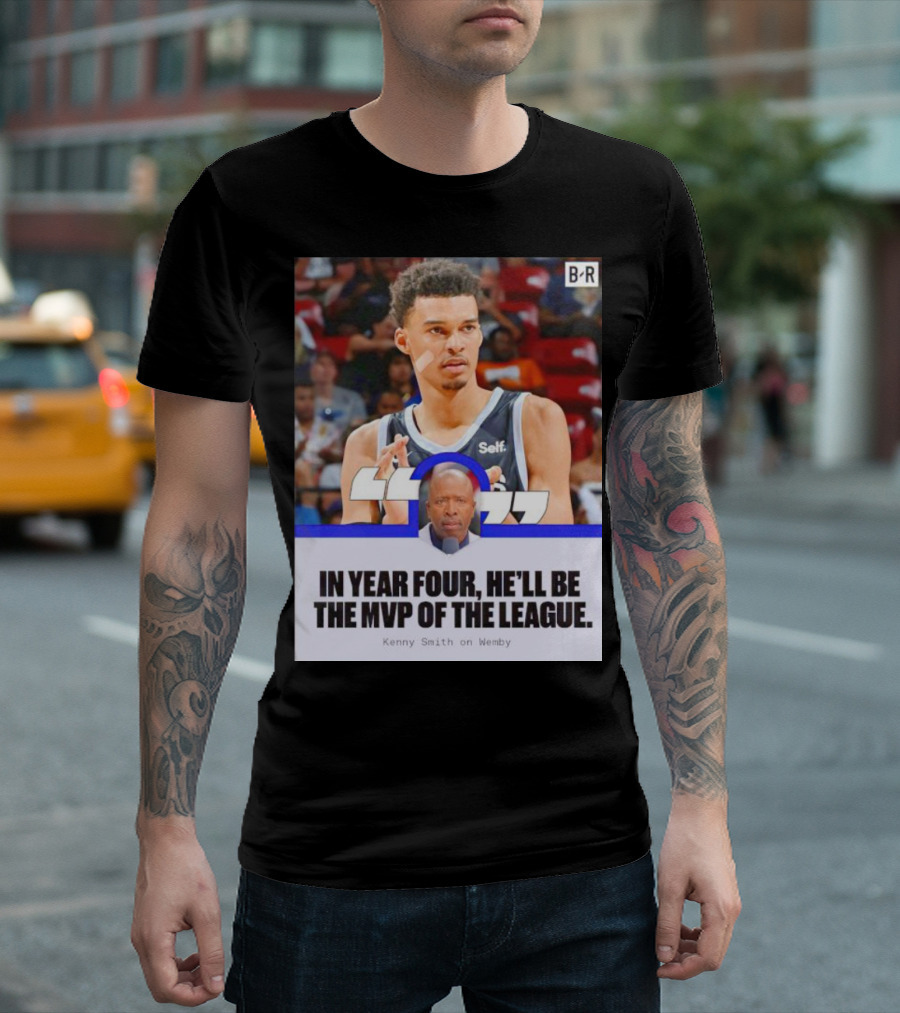 Kenny Smith On Wemby In Year Four He’ll Be The MVP Of The League T-Shirt
