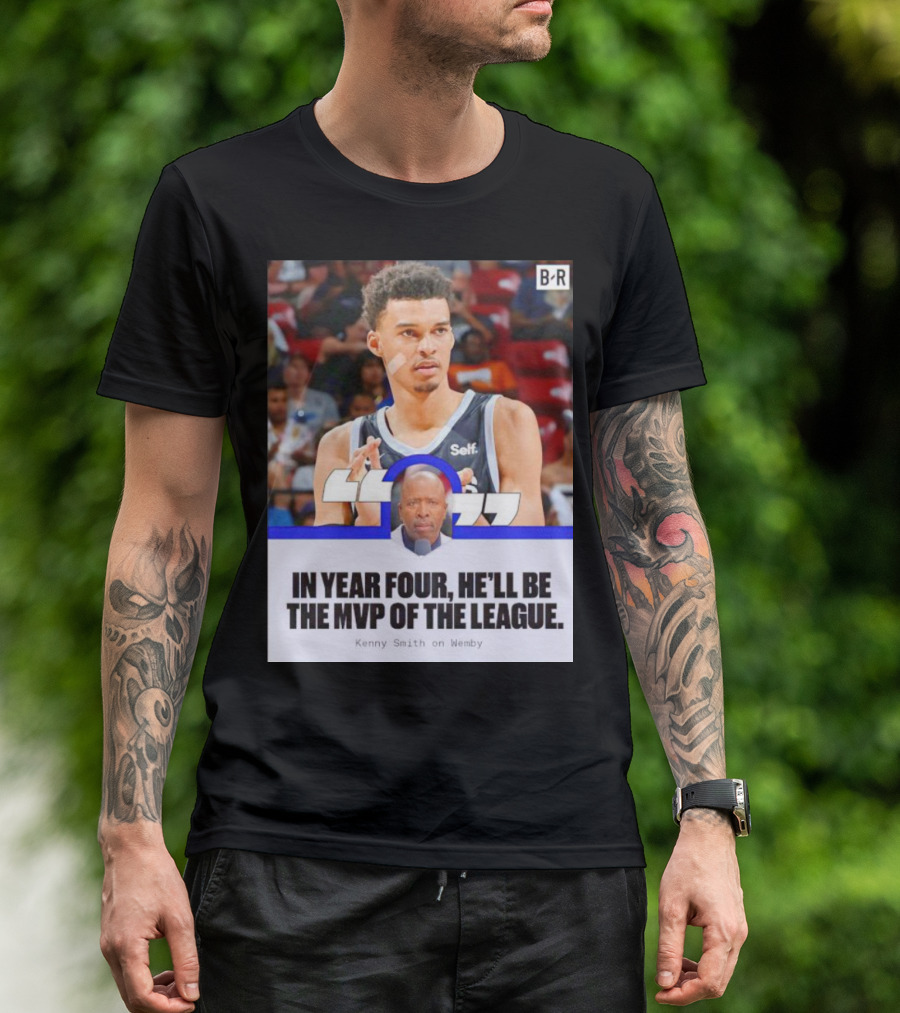 Kenny Smith On Wemby In Year Four He’ll Be The MVP Of The League T-Shirt