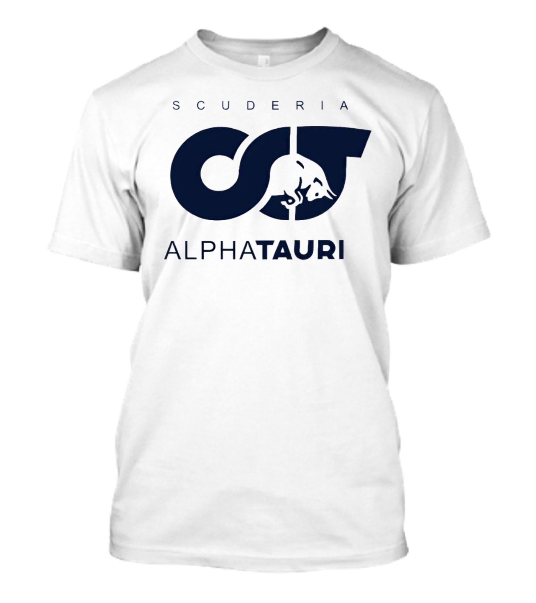 SCUDERIA ALPHATAURI Formula One Team Logo Blue Bull T-Shirt