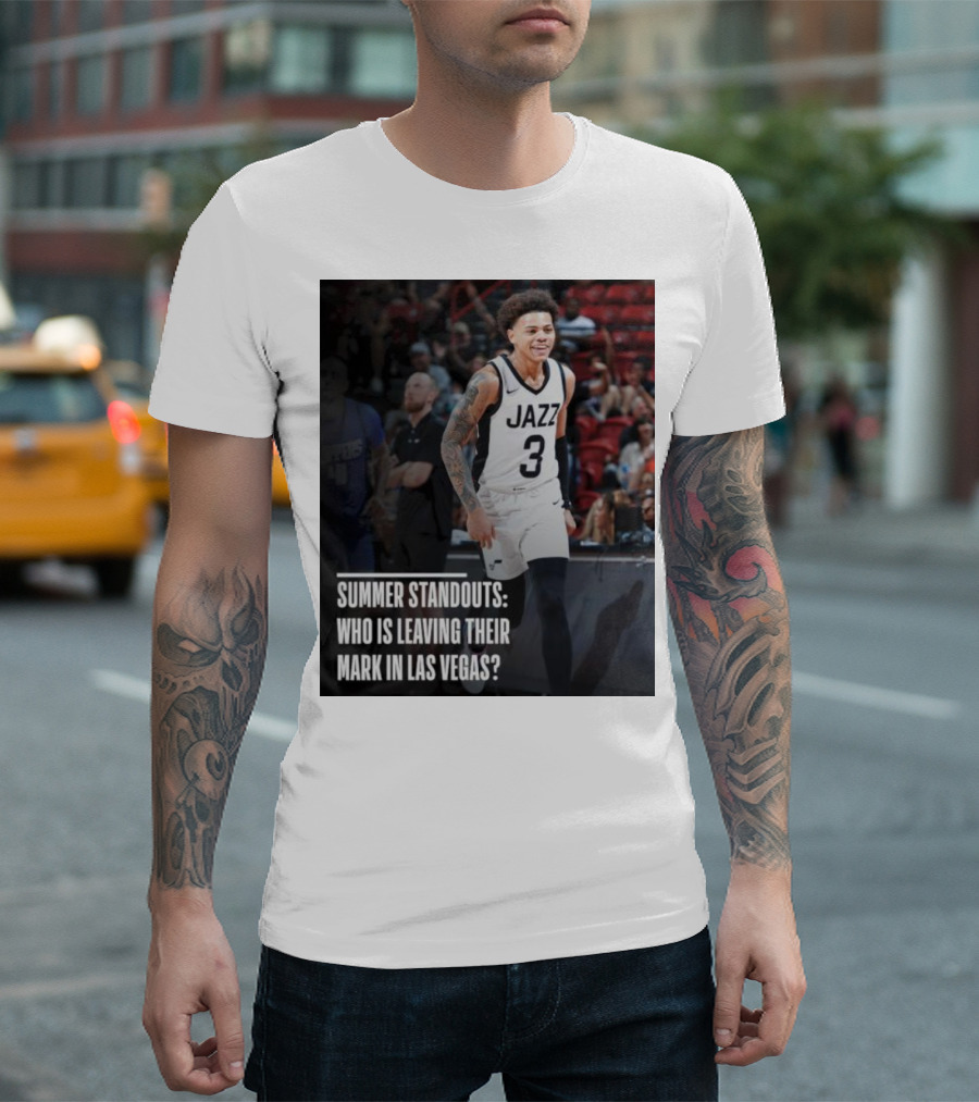 Summer Standouts: Who is Leaving Their Mark in Las Vegas - Keyonte George Jazz T-Shirt