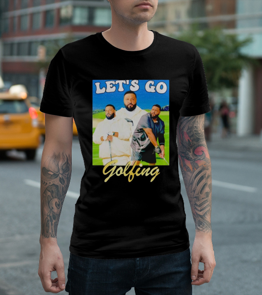 LET'S GO GOLFING DJ KHALED MEN'S T-Shirt