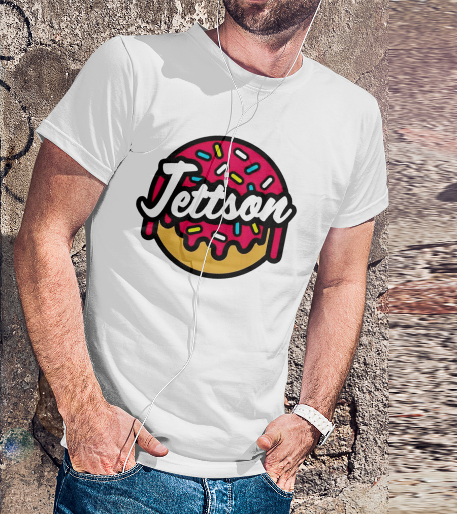Jettson Colorful Sprinkled Donut T-Shirt