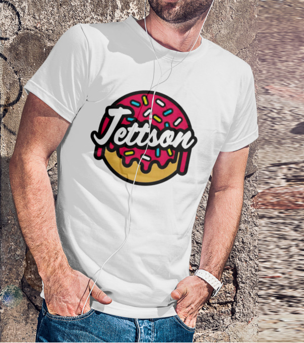 Jettson Colorful Sprinkled Donut T-Shirt