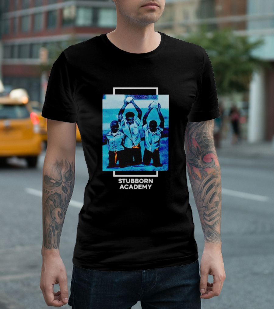 Stubborn Academy Planning and Plotting United Students Holding Books T-Shirt