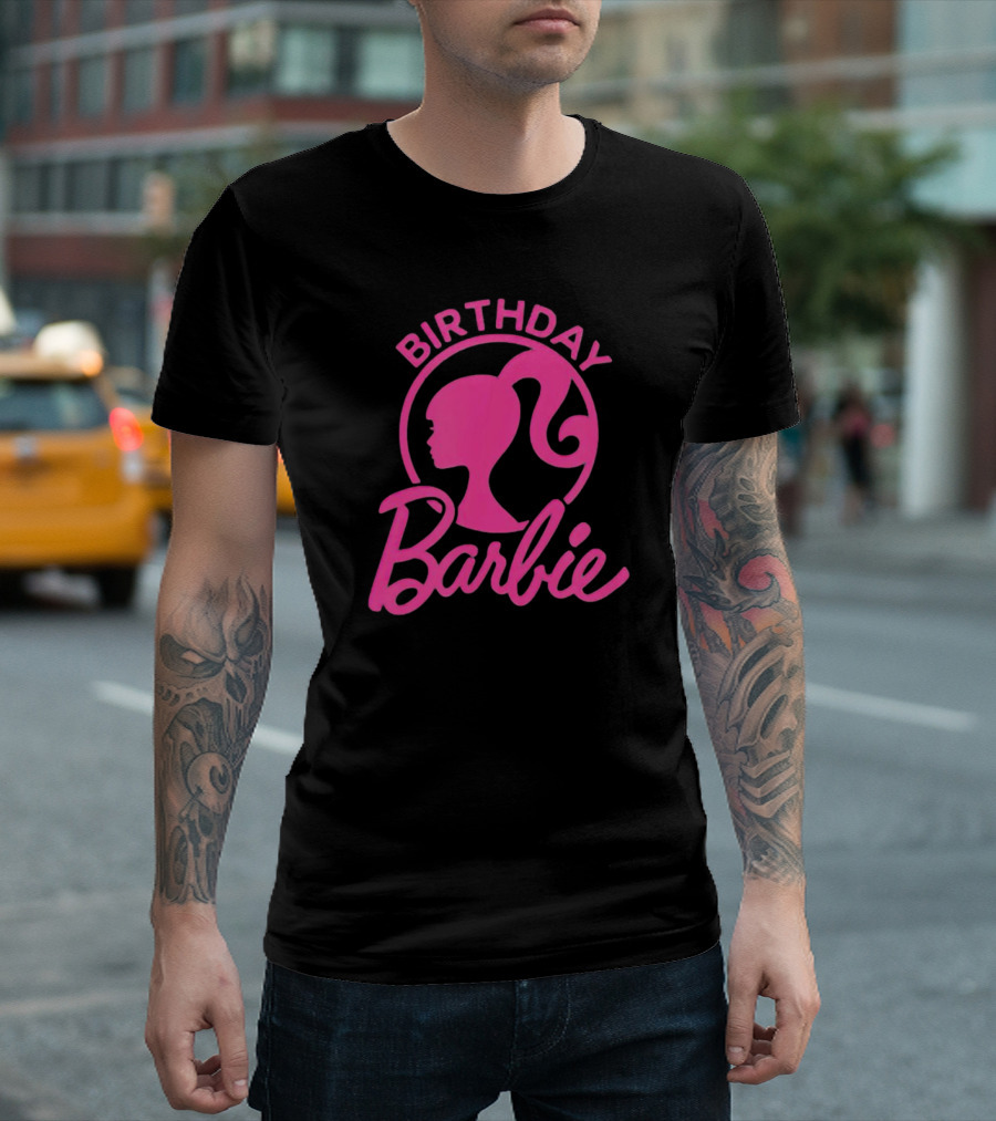 Birthday Barbie Pink T-Shirt