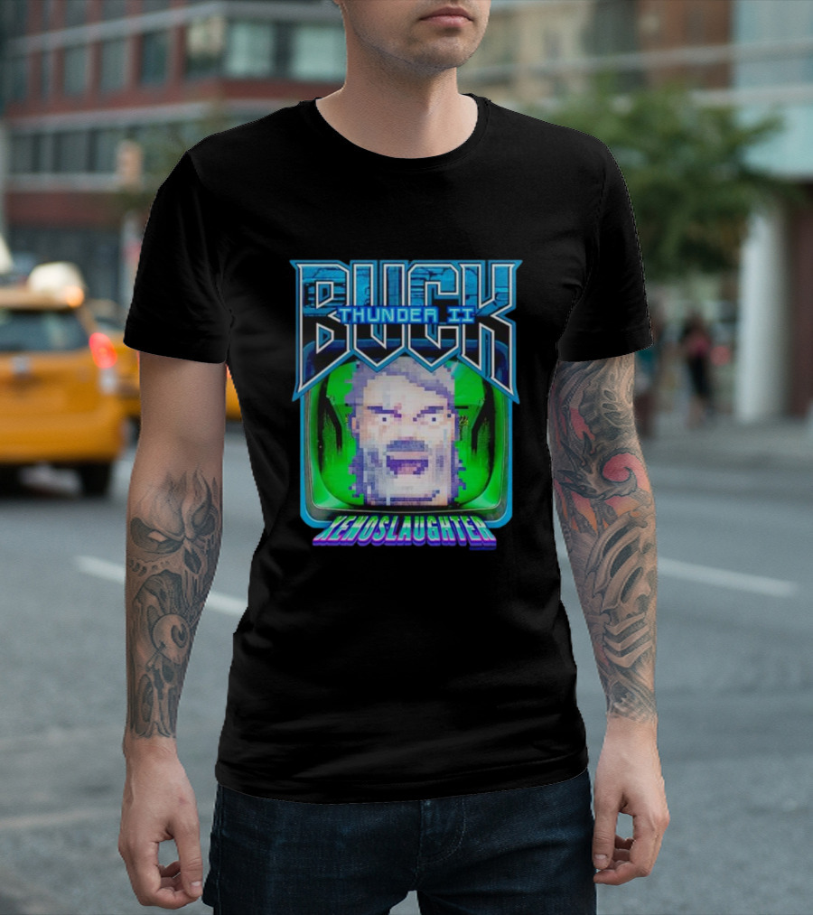 Buck Thunder II Xenoslaughter High on Life T-Shirt
