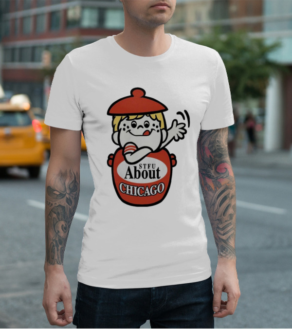 STFU About Chicago Cookies Boy Iconic Jar T-Shirt