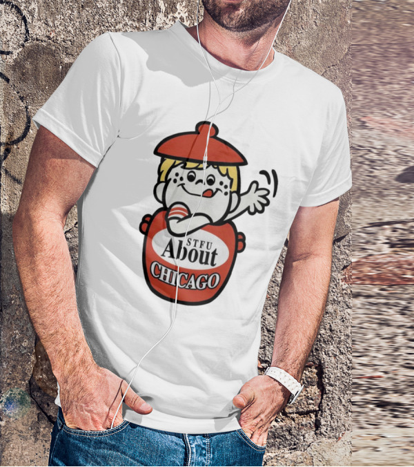 STFU About Chicago Cookies Boy Iconic Jar T-Shirt