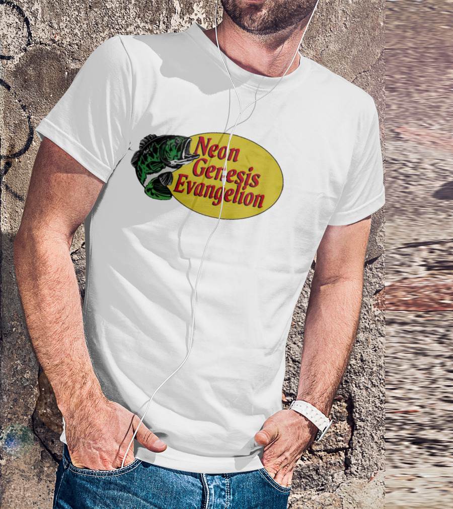 Neon Genesis Evangelion Bass Fish Pro T-Shirt