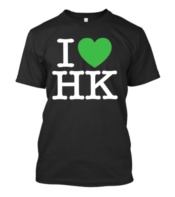 I Love HK Hong Kong Heart T-Shirt