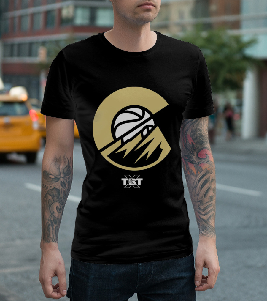 TBT Team Colorado Basketball Mountain T-Shirt