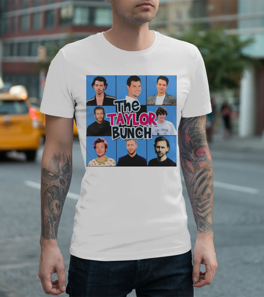 The Taylor Bunch Nine-Person Collage T-Shirt