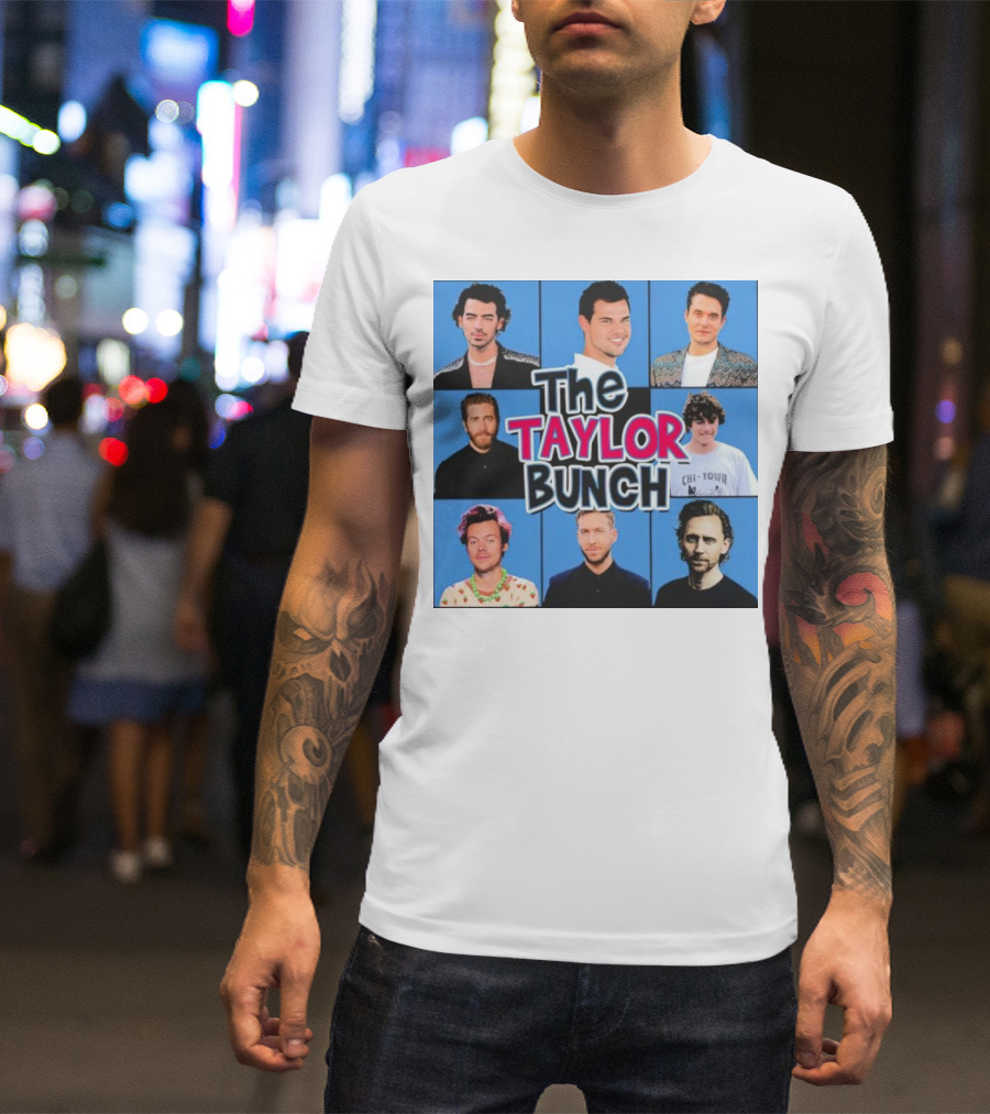 The Taylor Bunch Nine-Person Collage T-Shirt