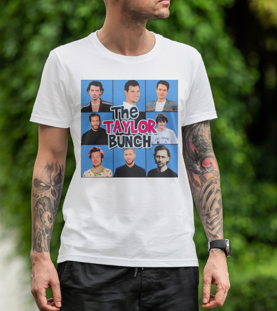The Taylor Bunch Nine-Person Collage T-Shirt