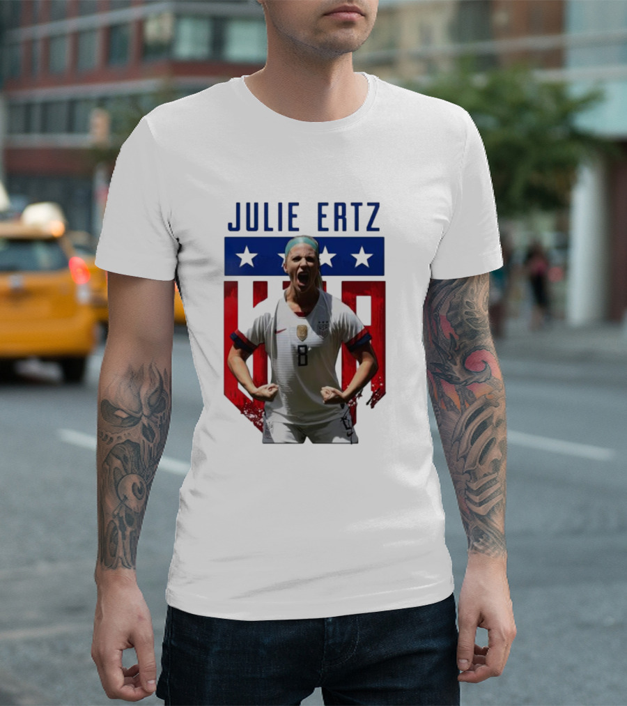 Julie Ertz USWNT USA Soccer Stars T-Shirt
