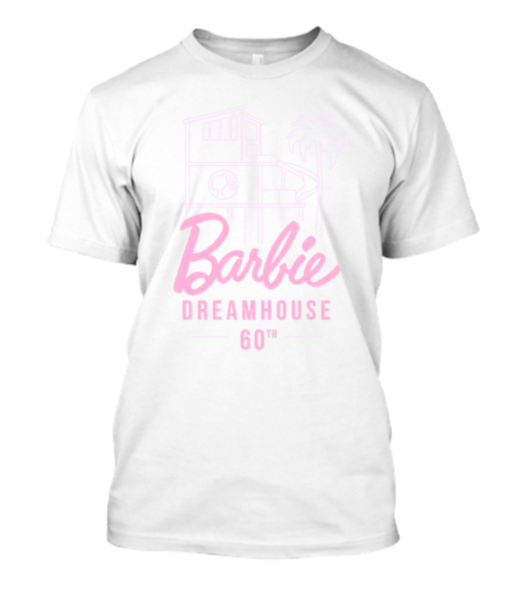 Barbie Dreamhouse 60th Anniversary Neon Palm T-Shirt